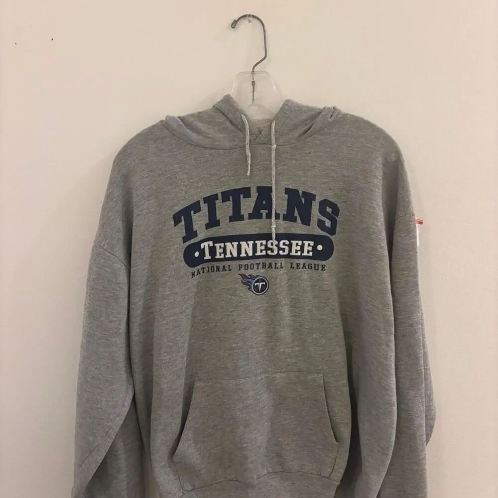 Nfl Men's Grey Hoodie